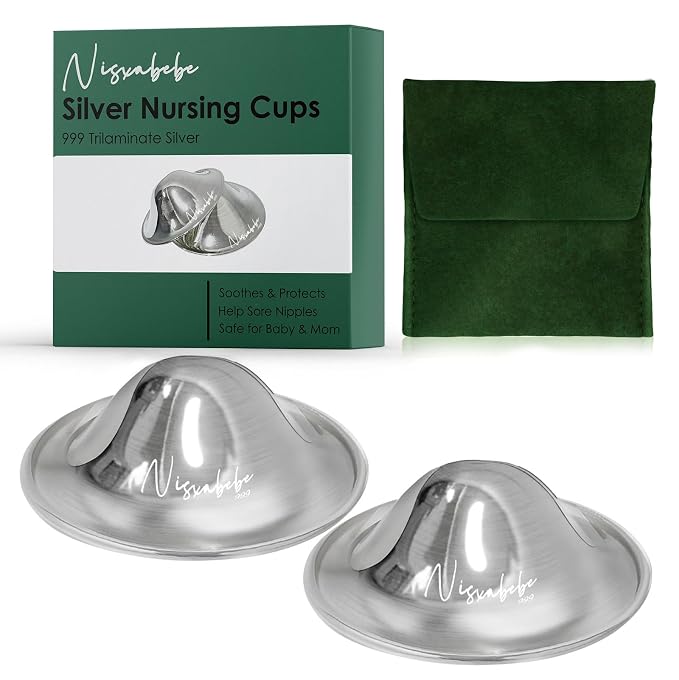 The Original Silver Nursing Cups by NISXABEBE