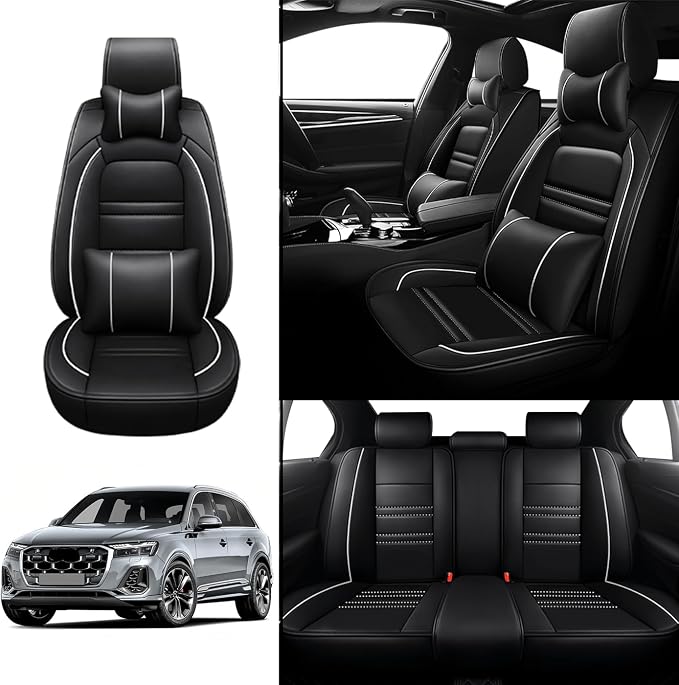 Car Seat Covers for Audi q7 2017-2025 | 5-Seats Seat Covers, Waterproof Seat - Image 2