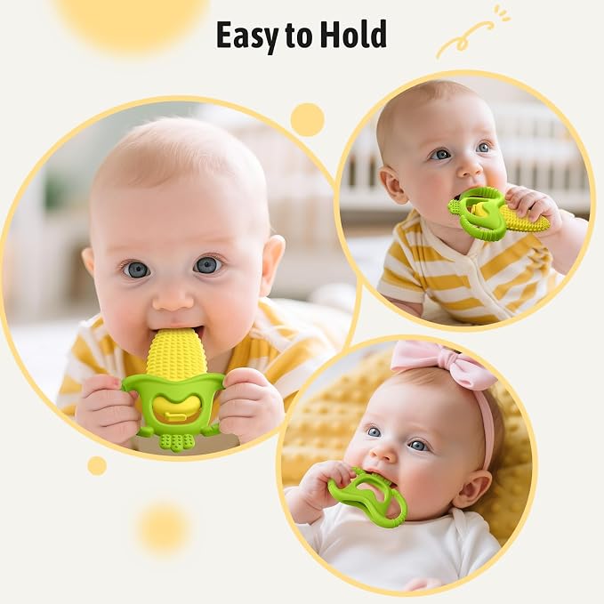 akolik Baby Teething Toys, Baby Frozen Teething Relief, BPA Free Infant Chew - Image 2