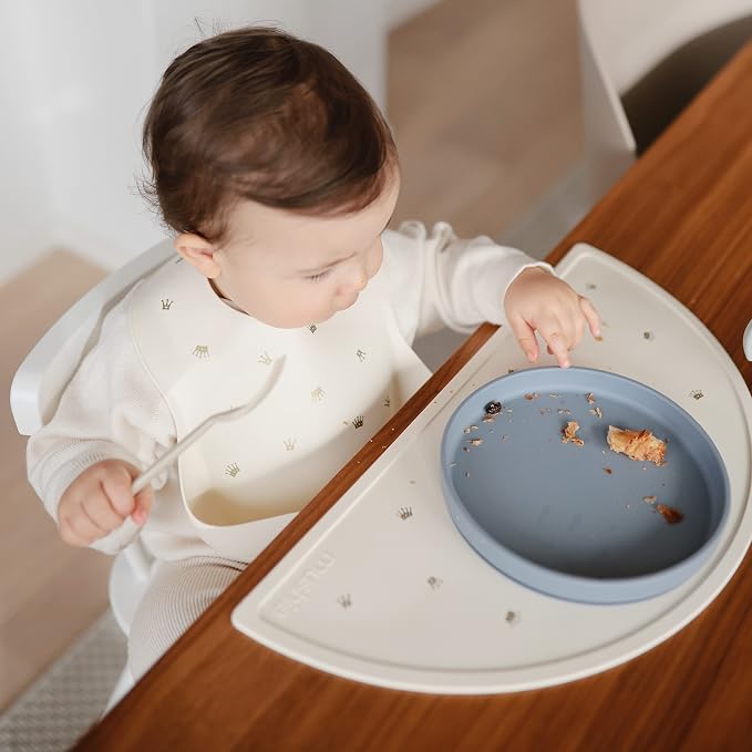 mushie Classic Silicone Suction Plate | BPA-Free Non-Slip Design - Image 4