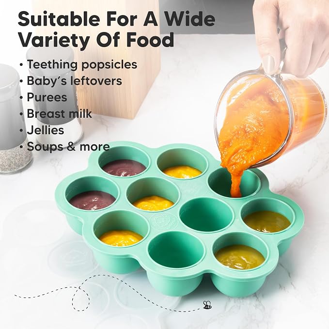 KeaBabies Silicone Food Freezer Trays - Image 7