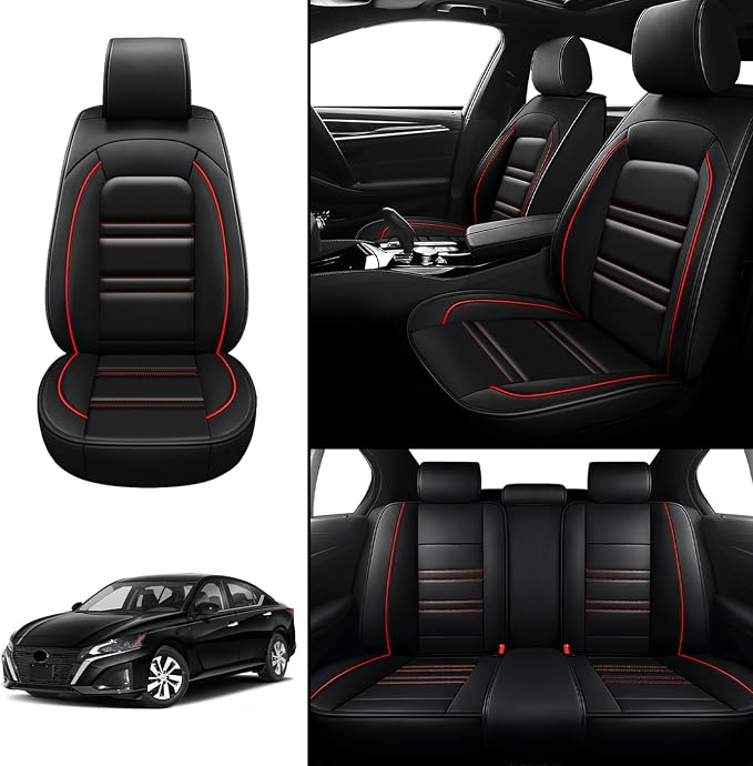 Seat Covers for Nissan Car Altima 1998-2025 | 5-Seats Leather Seat Covers - Image 2