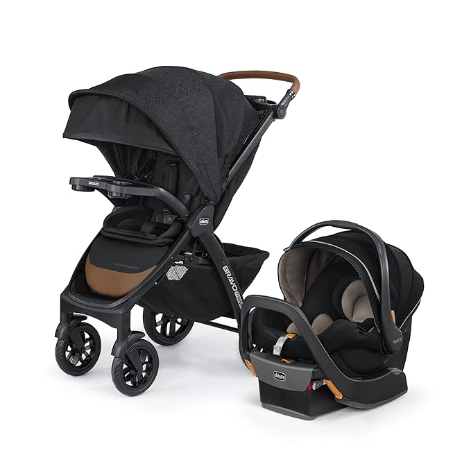 Chicco Bravo Primo Trio Travel System, Bravo Primo Quick-Fold Stroller by ChiccoUSA