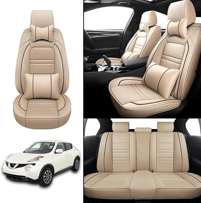 Car Seat Covers for Nissan Car Juke 2011-2017 | 5-Seats Seat Covers, Waterproof - Image 2