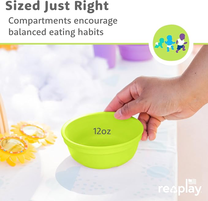 Re-Play 12 oz. Toddler Bowls Set of 4 - Image 8