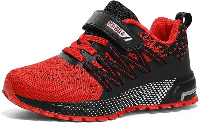 KUBUA Kids Sneakers for Boys Girls Running Tennis Shoes Lightweight Breathable - Image 2