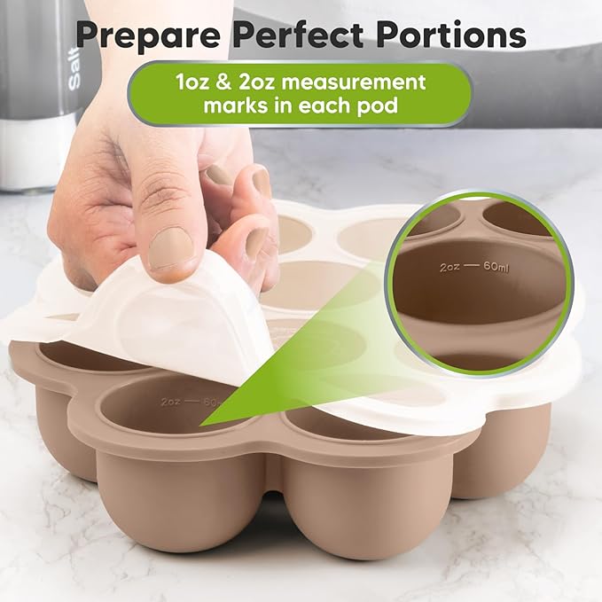 KeaBabies Silicone Food Freezer Trays - Image 6
