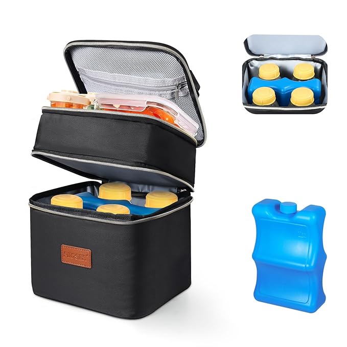 PIIOSER Breast Milk Storage Cooler Bag by PIIOSER