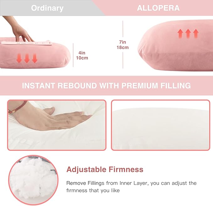 Pregnancy Pillow, Full Body Maternity Pillow 57 inch, - Image 4
