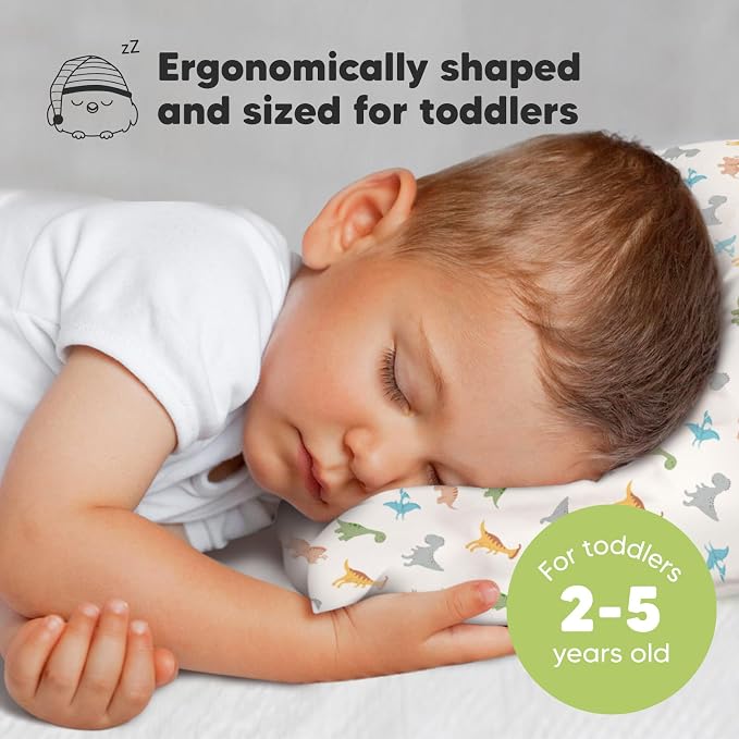 Toddler Pillow with Pillowcase - Image 2