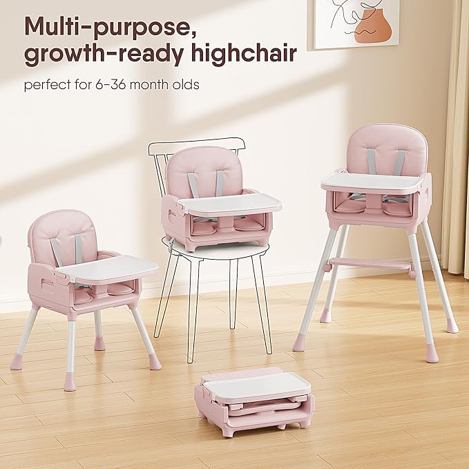 3-in-1 Portable Baby High Chair - Image 3