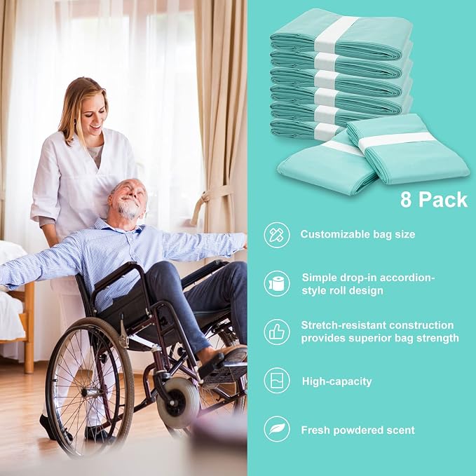 Diaper Pail Liner Refills Bags Compatible - Image 4