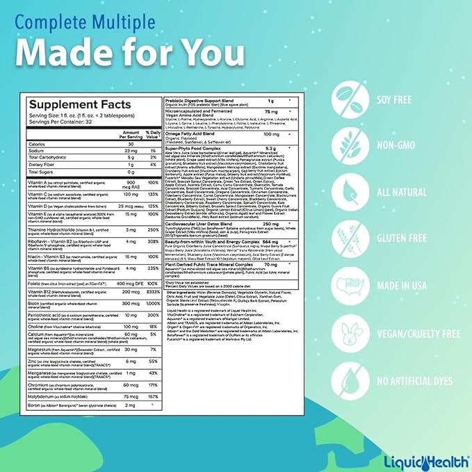LIQUIDHEALTH Complete Multiple & Prenatal/Postnatal Multiple Liquid Vitamin - Image 5