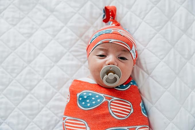 Copper Pearl Baby Swaddle Blanket - Image 5