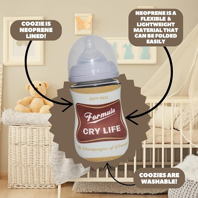 American Beer Themed Coozies for Baby Bottles - Image 5
