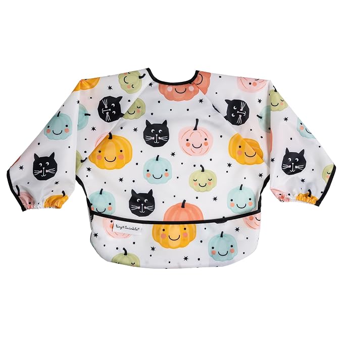 Tiny Twinkle Long Sleeve Bib for Babies & Toddlers – Waterproof Smock Bib for by TinyTwinkle