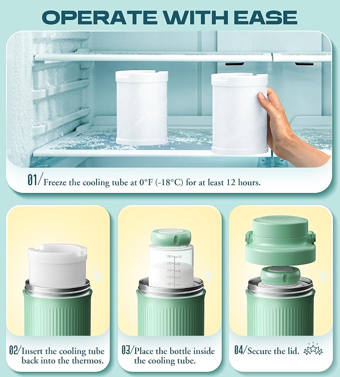 22oz Portable Breast Milk Cooler - Image 9