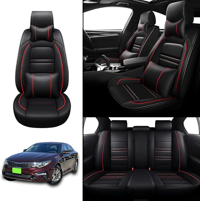 Car Seat Covers for kia Optima 2003-2020 | 5-Seats Seat Covers, Waterproof Seat - Image 2