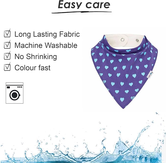 Lovjoy Large Bandana bibs - Image 5