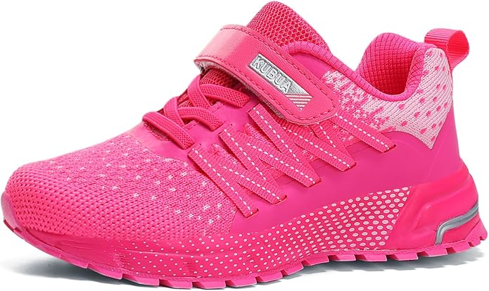 KUBUA Kids Sneakers for Boys Girls Running Tennis Shoes Lightweight Breathable - Image 2