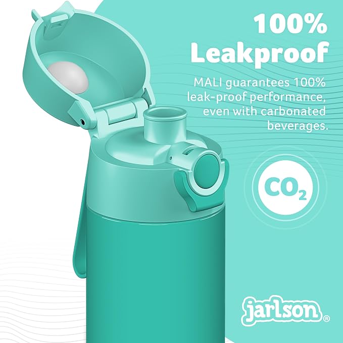 Jarlson® Mali Children's Water Bottle, Thermal Stainless Steel Water Bottle - Image 4