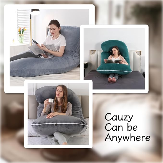 Pregnancy Pillow, Full Body Maternity Pillow 57 inch, - Image 7