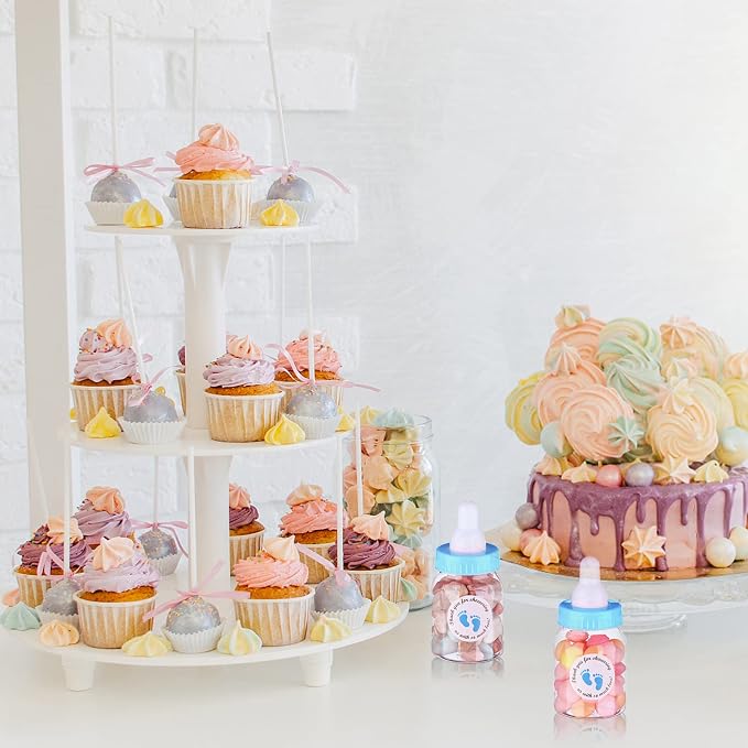 62 Pcs 3.5 Inch Baby Mini Milk Bottle Baby Shower Favor - Image 6