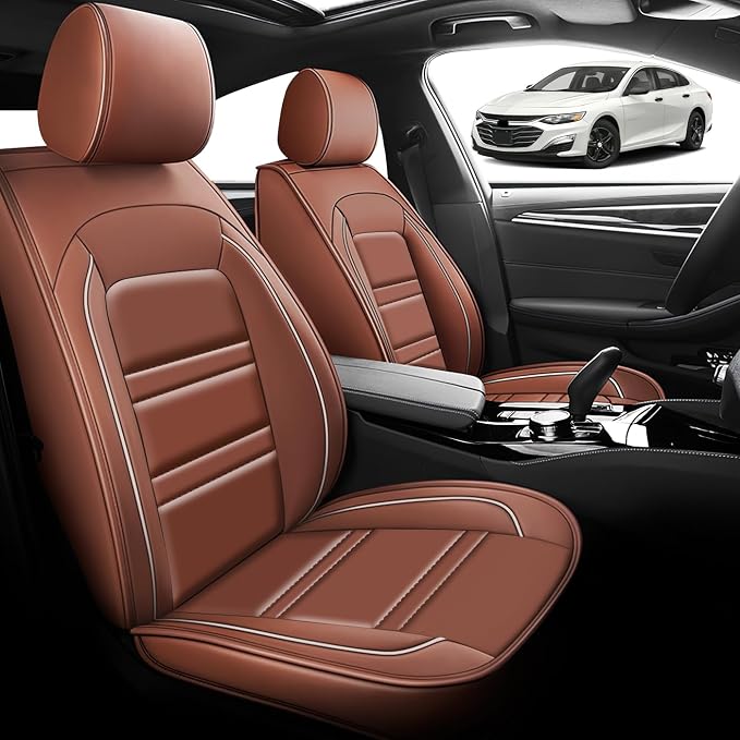 Seat Cover for Malibu 2004-2025 | Car Seat Covers Front Seats, Waterproof Seat - Image 2