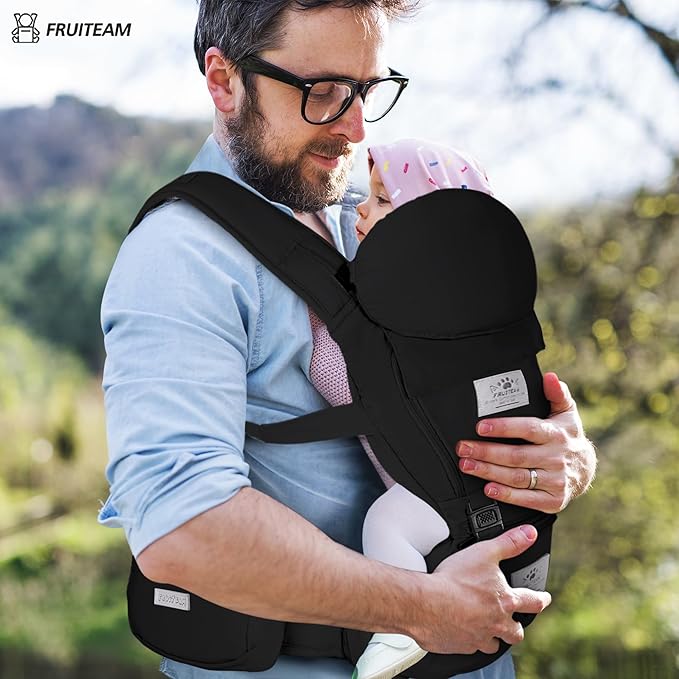 FRUITEAM Baby Carrier Newborn to Toddler, Safety-Certified Waist Stool - Image 5