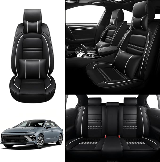 Car Seat Covers for Hyundai Car Sonata 2002-2025 | 5-Seats Seat Covers - Image 2