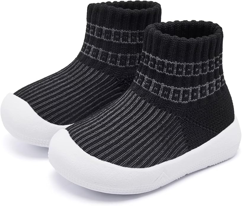 Eashi Baby Boy Girl Non-Skid Indoor Infant Walking Shoes Breathable Warm by EashiShoes