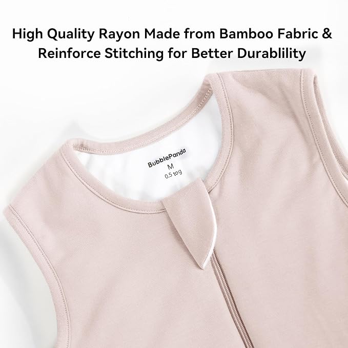 BubblePanda Rayon Made from Bamboo Toddler Sleep Sack - Image 6