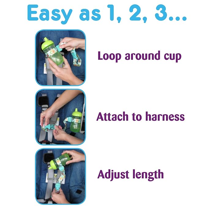 PBnJ Baby SippyPal Sippy Cup Holder Strap Leash Tether - Image 6
