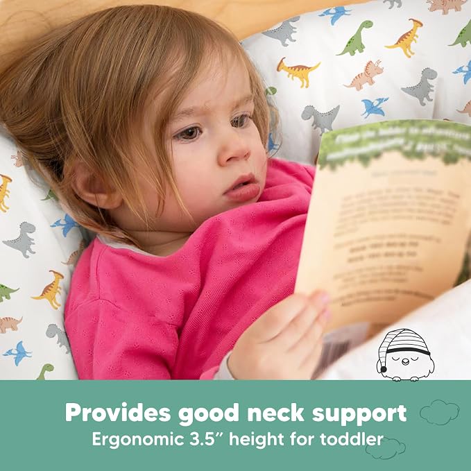 Toddler Pillow with Pillowcase - Image 5