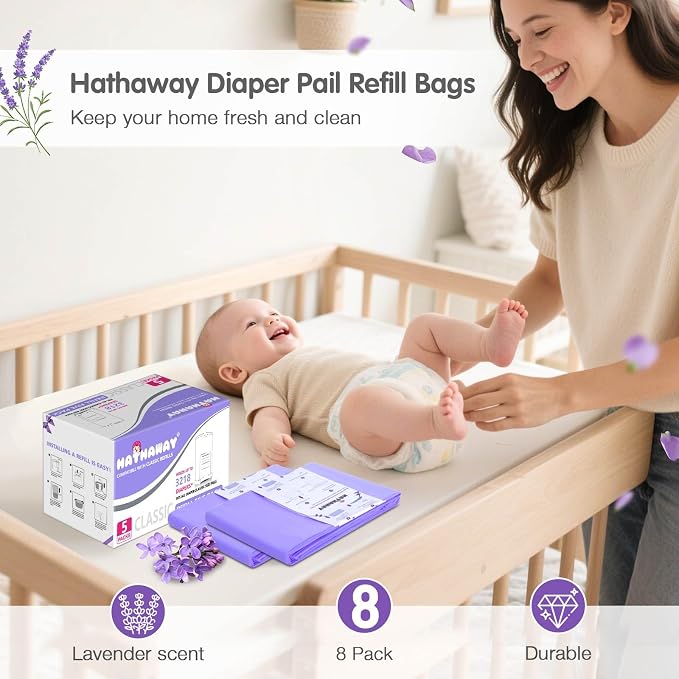 Diaper Pail Refill Bags Compatible - Image 5