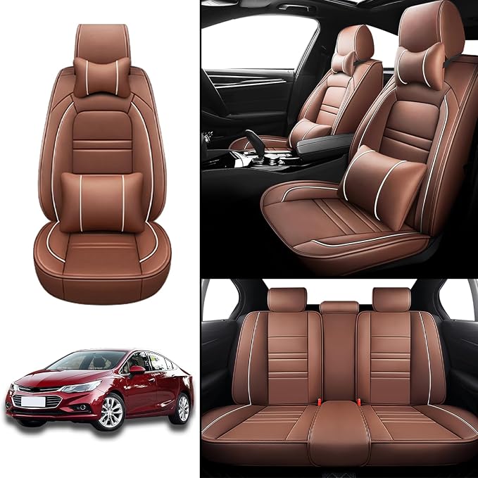 Car Seat Covers for Chevy Cruze 2011-2019 | 5-Seats Seat Covers, Waterproof - Image 2