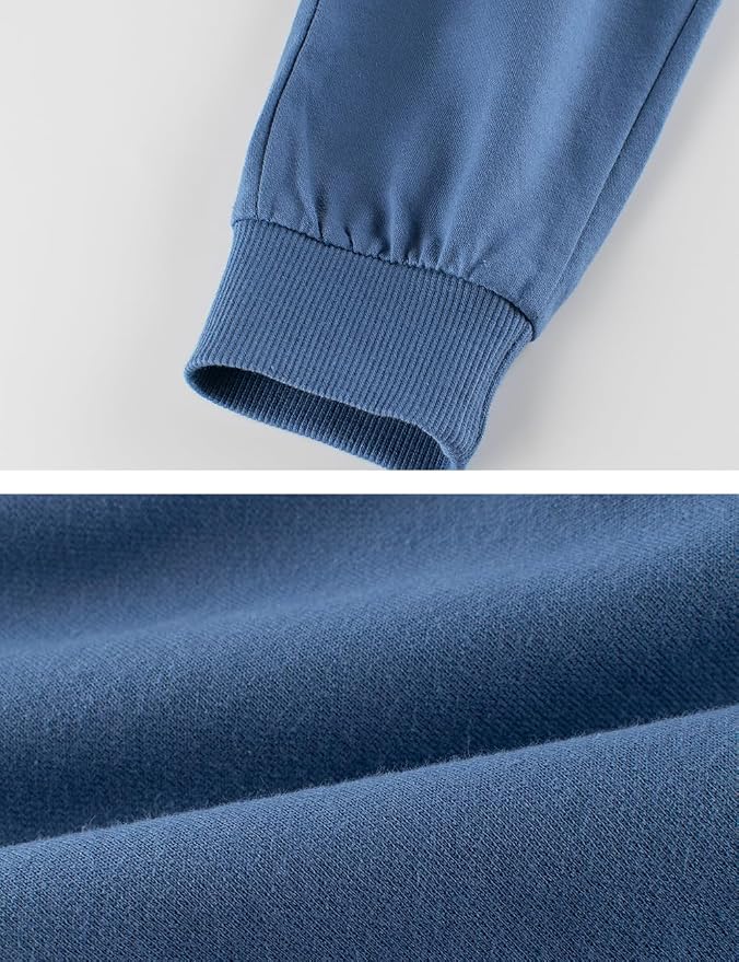 GFQLONG 2/3 Pack Toddler Pants Sweatpants Boys Cotton Joggers, Athletic Pull on - Image 5