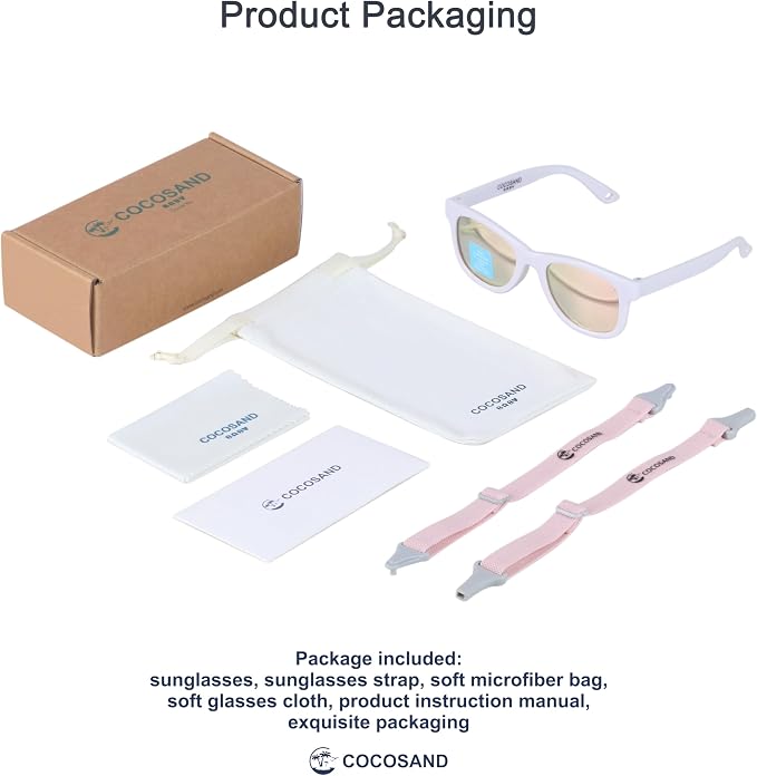 COCOSAND Flexible Baby Sunglasses - Image 2