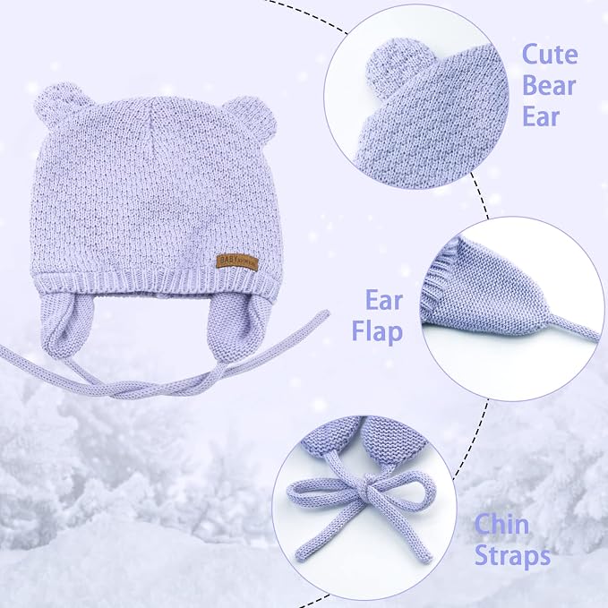BAVST Baby Beanie Hat for Winter - Image 2