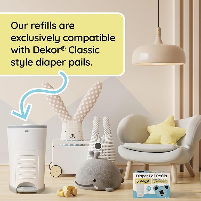 Reli. Diaper Pail Refill Bags, Compatible - Image 2