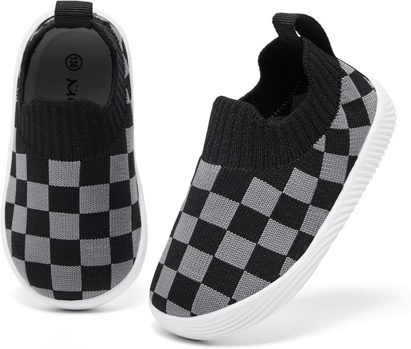 MORENDL Baby Toddler Walking Socks Non-Slip Breathable Unisex Casual Sneakers - Image 2