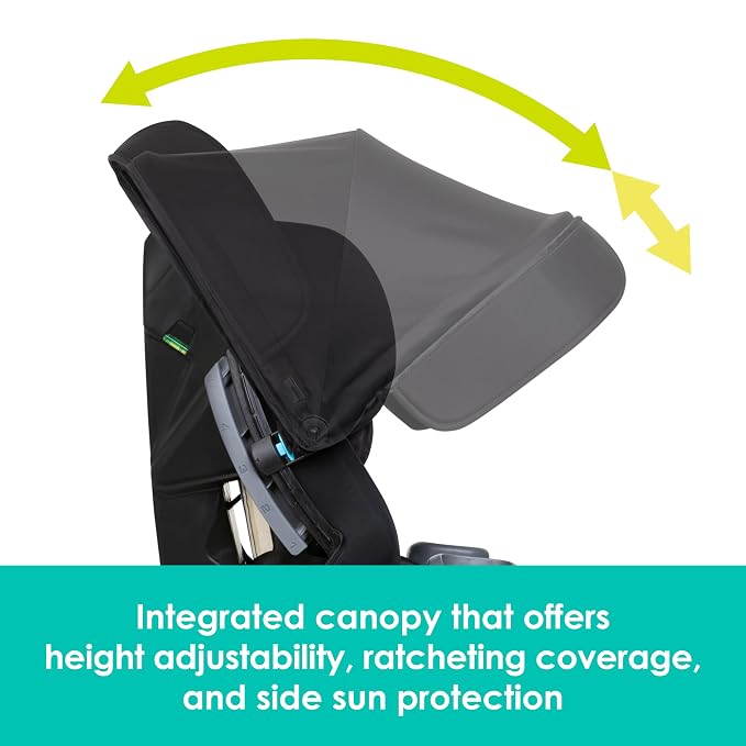 Baby Trend Cover Me™ 4-in-1 Convertible Car Seat, Dark Moon - Image 5