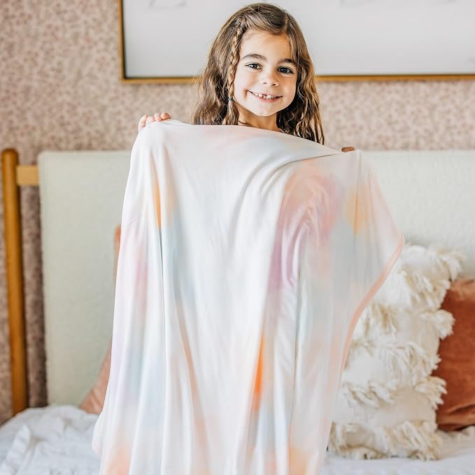 Copper Pearl Large Premium Knit Baby 3 Layer Stretchy Quilt Blanket Nova - Image 5