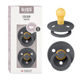 BIBS Pacifiers Colour Collection | Natural Rubber Baby Pacifier | Set of 2 by BIBS