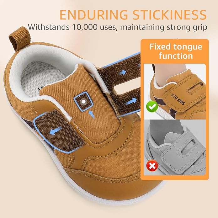 Toddler Wide Toe Box Barefoot Shoes Boys Girls Sneakers Kids Tennis Shoes - Image 8