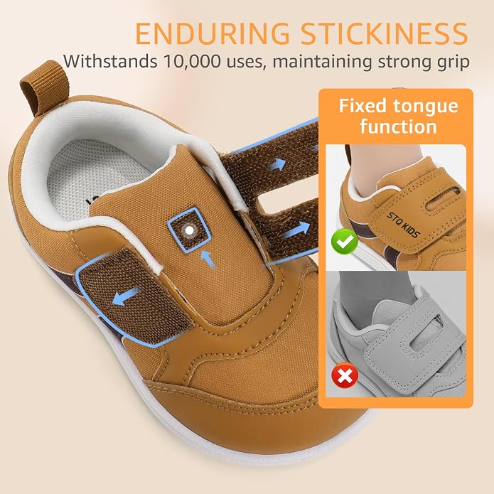 Toddler Wide Toe Box Barefoot Shoes Boys Girls Sneakers Kids Tennis Shoes - Image 8
