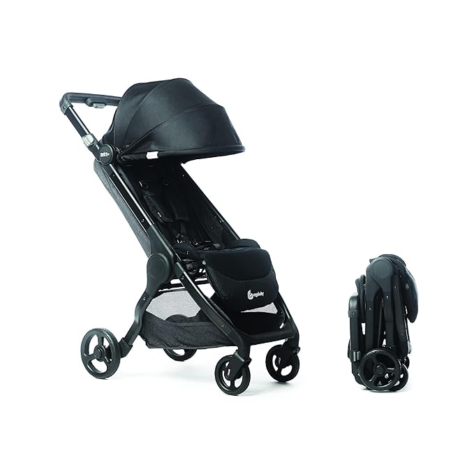 Ergobaby Metro+ Compact Baby Stroller, Lightweight Umbrella Stroller Folds Down by Ergobaby