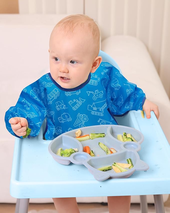 Lictin Long Sleeve Bibs 5 Pack - Image 8