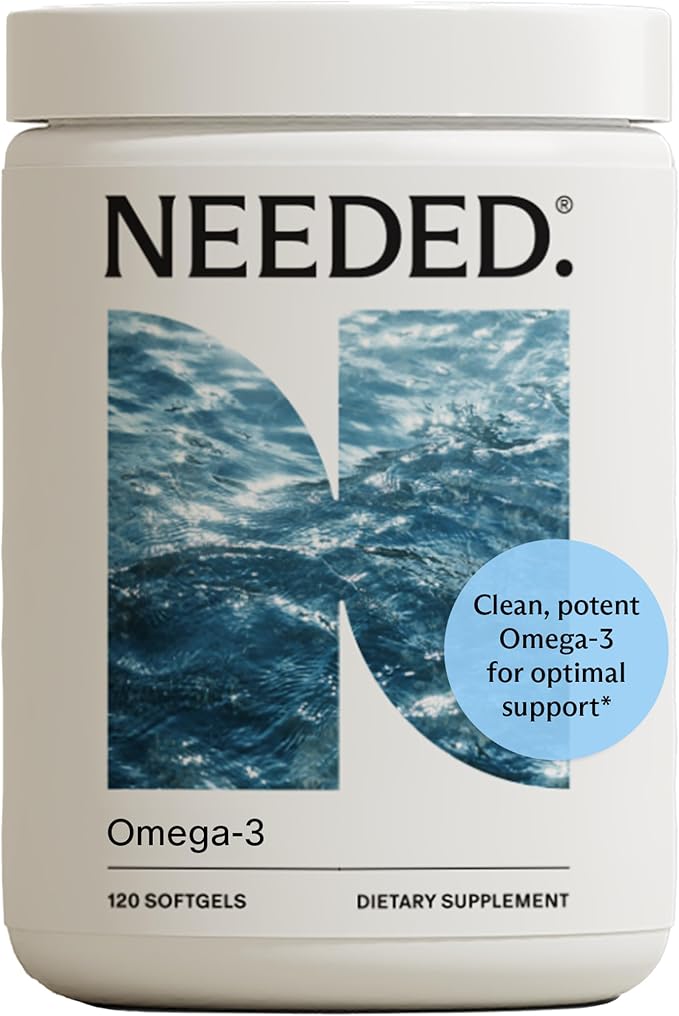Needed. Prenatal Omega-3 by Needed