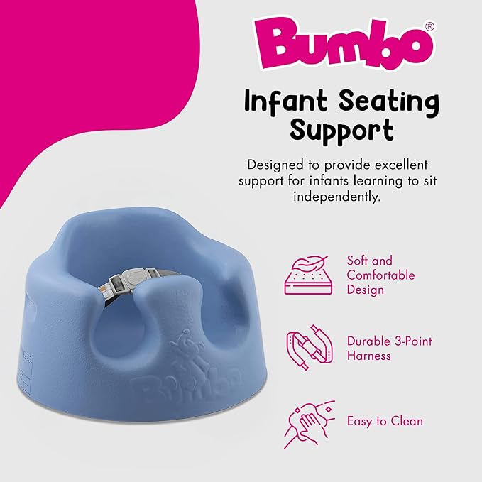 Bumbo Baby Infant Soft Foam Comfortable Support Wide Floor Seat - Image 2